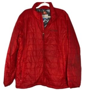 Columbia Omni Heat Quilted Jacket Red L